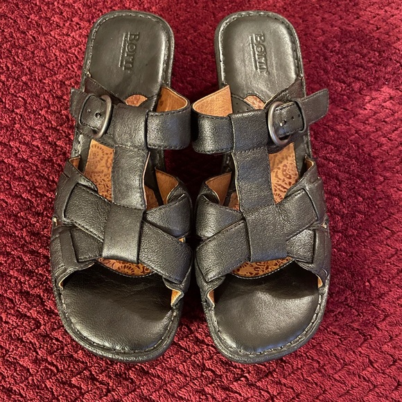 ☑️Børn Leather Sandals - Size 11- 43 EU - Picture 2 of 10